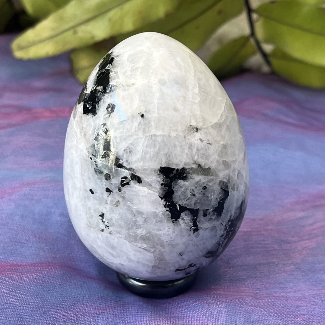 Egg Rainbow Moonstone