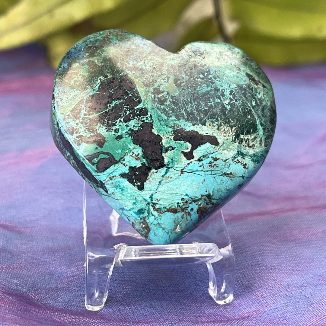 Heart Chrysocolla Premium Quality 4.50 cm