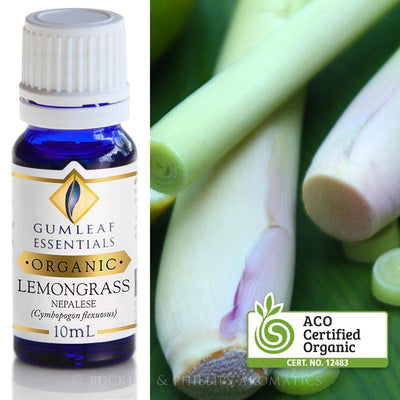 Lemongrass Organic Essential Oil Gumleaf 10 ml | Carpe Diem With Remi