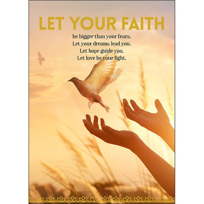 Greeting Card Let Your Faith | Carpe Diem With Remi