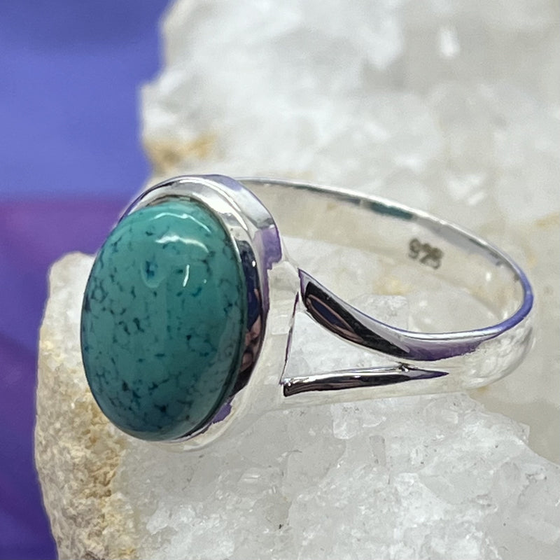 Ring Turquoise Oval 1.30 cm