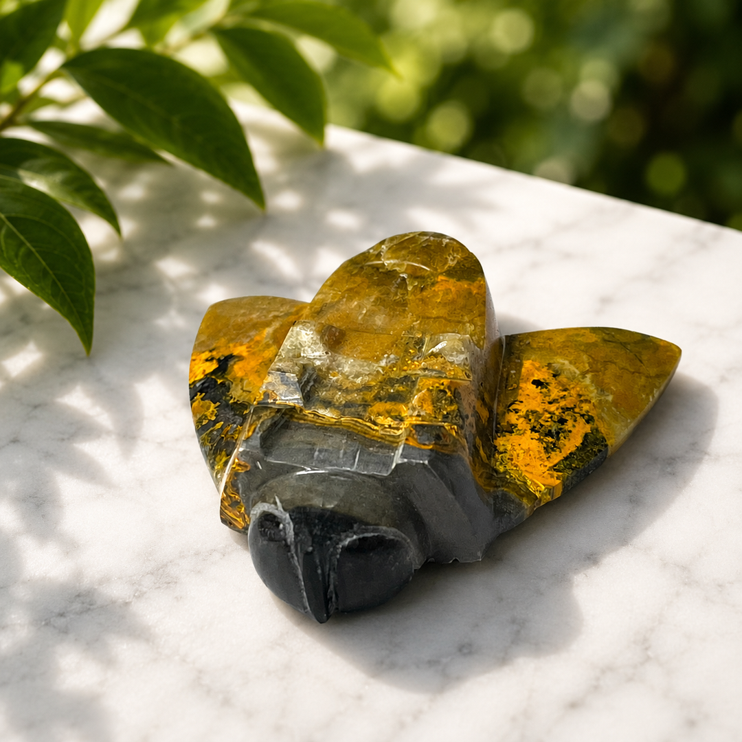 Bee Bumblebee Jasper 5.2 cm