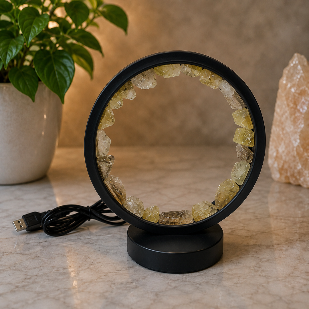 Lamp Crystal Points USB