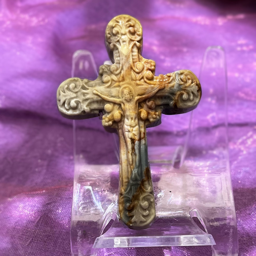 Cross Alashan Agate Mongolia