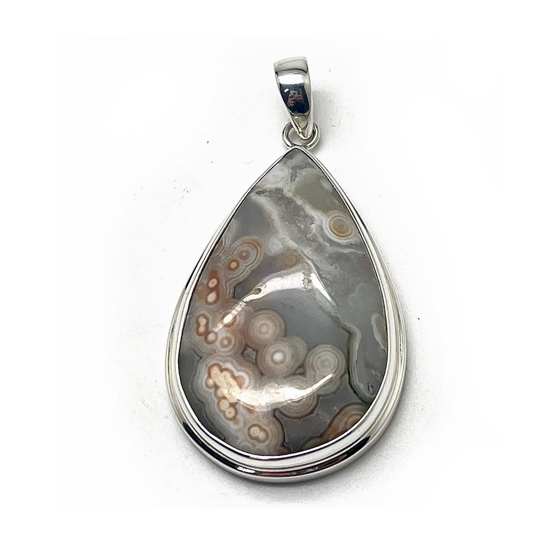 Pendant Ocean Jasper Teardrop | Carpe Diem With Remi
