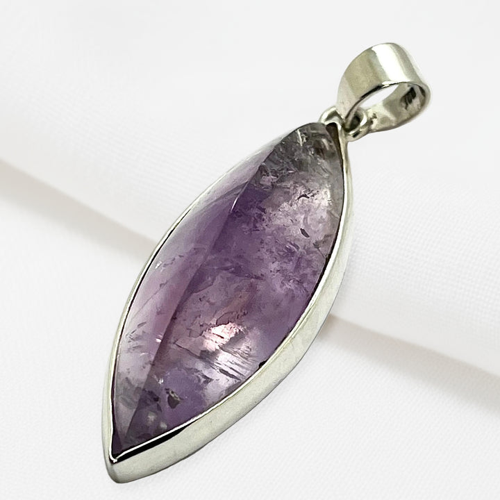 Pendant Amethyst Marquise 5.1 cm