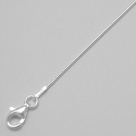 Chain Snake 1.1mm Sterling Silver