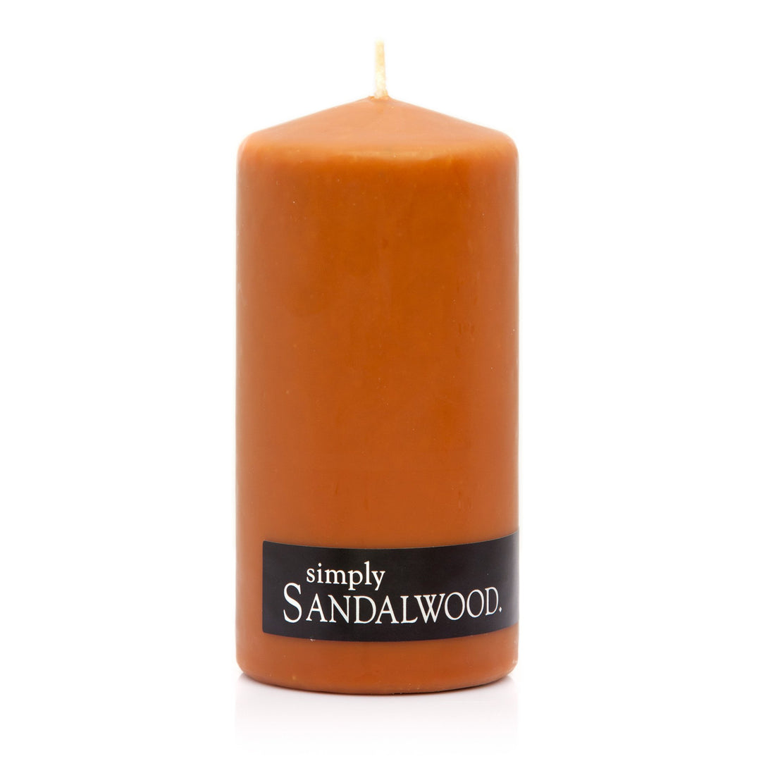 Candle Pillar Sandalwood Simply