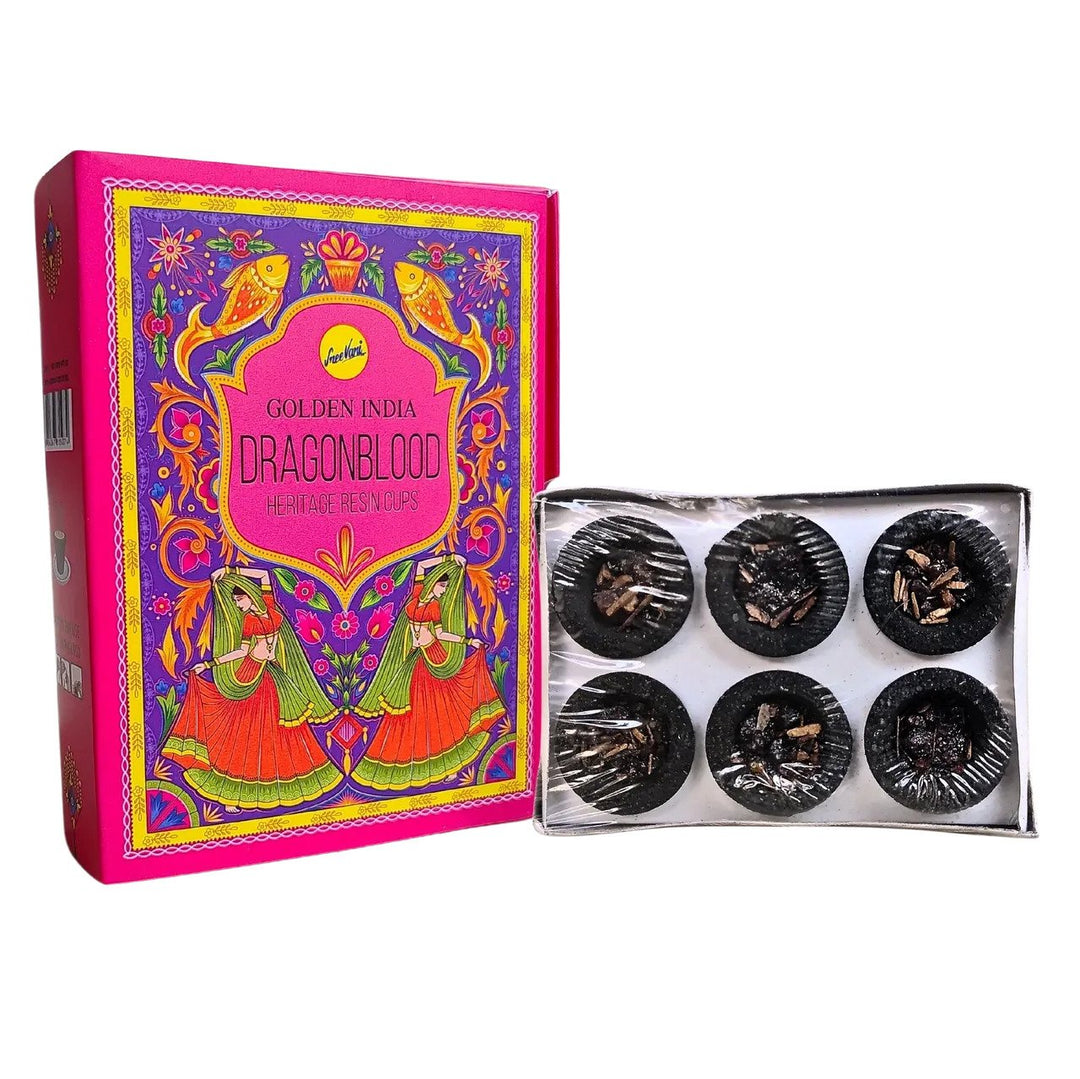 Resin Cup Sree Vani Dragons Blood 6Pk