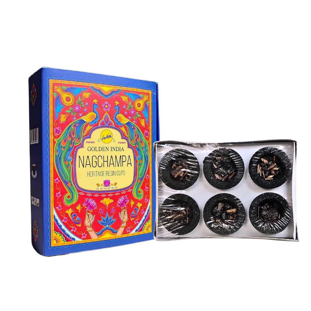 Resin Cup Sree Vani Nag Champa 6pk