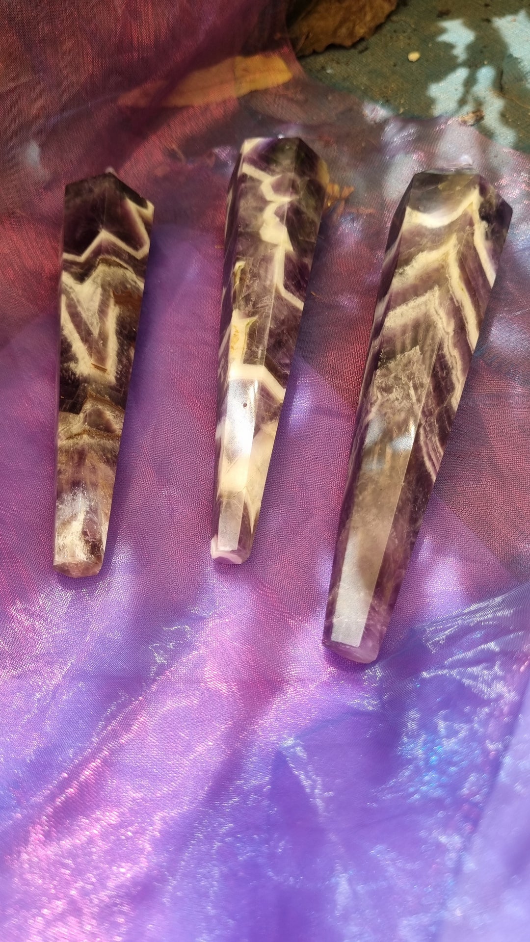 Wand Dream Amethyst on Stand