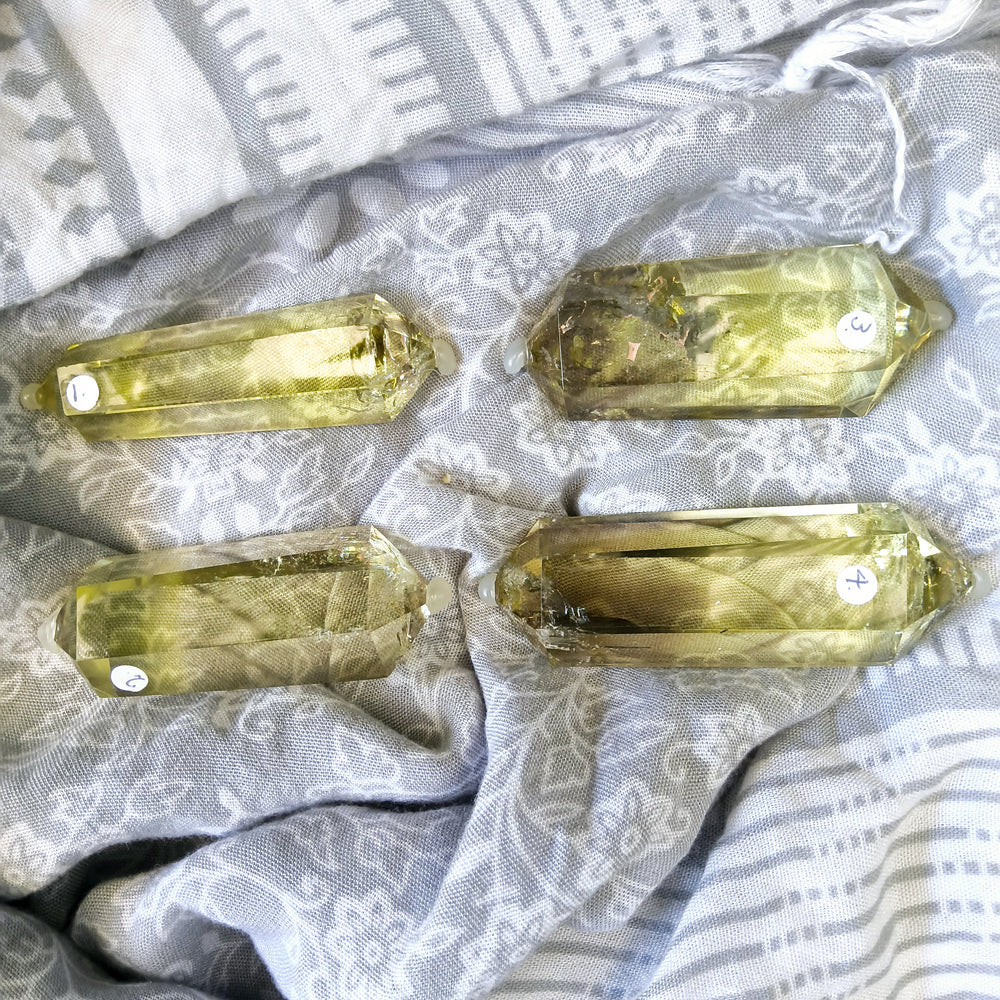 Wand Citrine Double Terminated | Carpe Diem with Remi