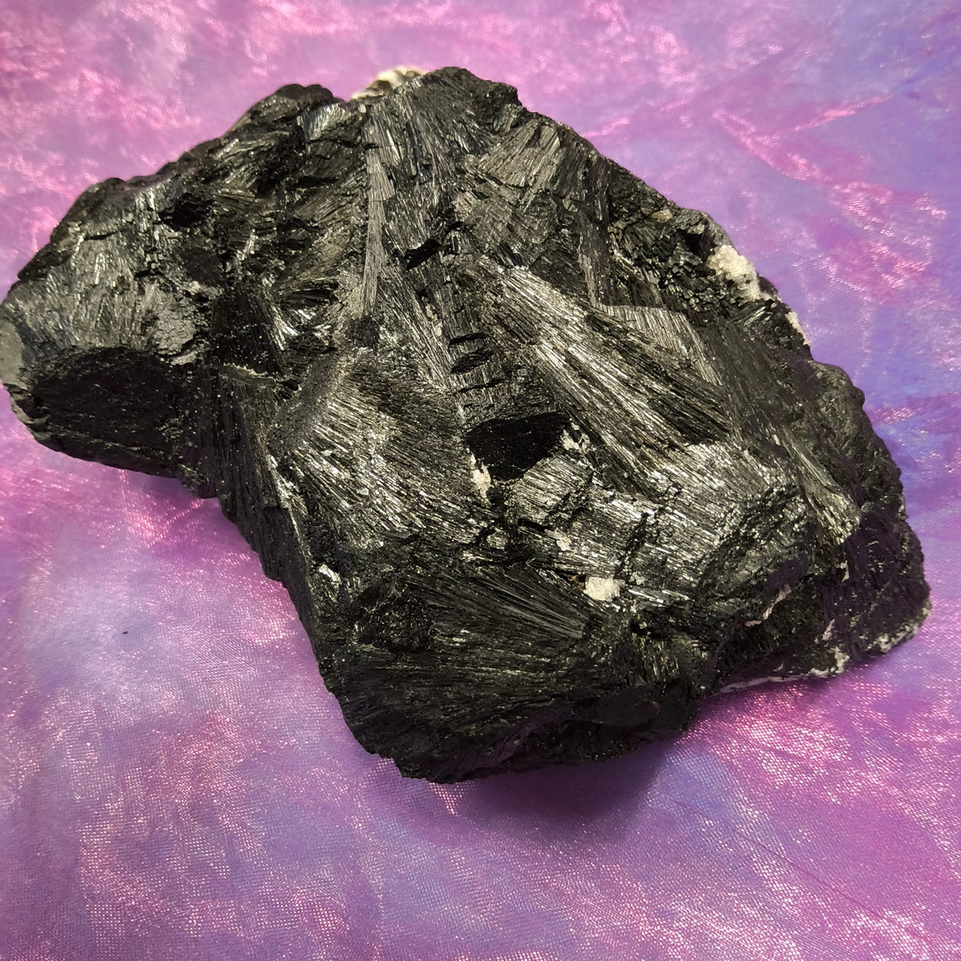 Black Tourmaline Raw from Tasmania XL | Carpe Diem with Remi