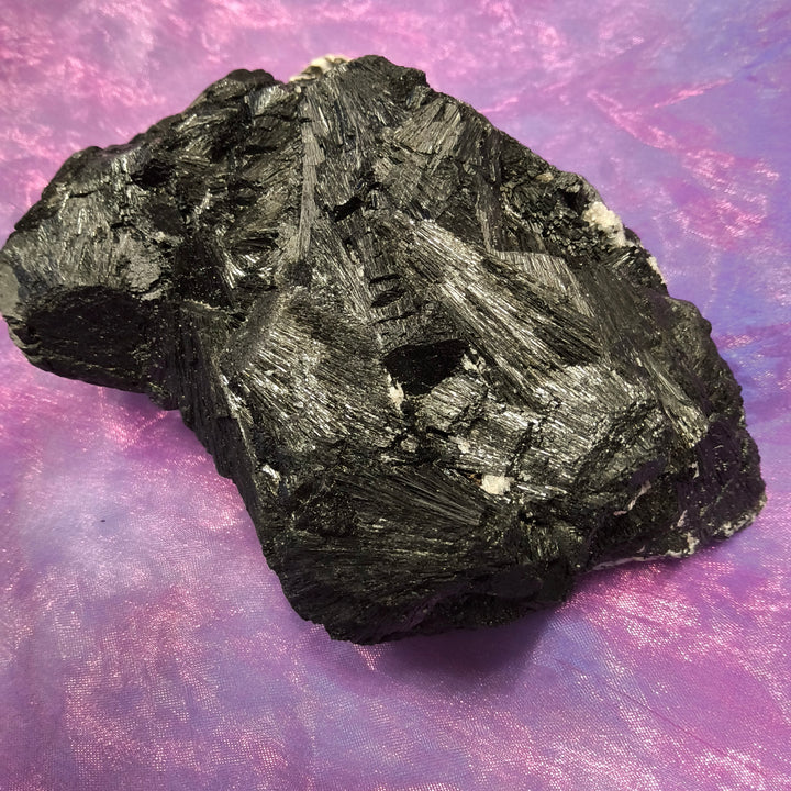 Black Tourmaline Raw from Tasmania XL | Carpe Diem with Remi