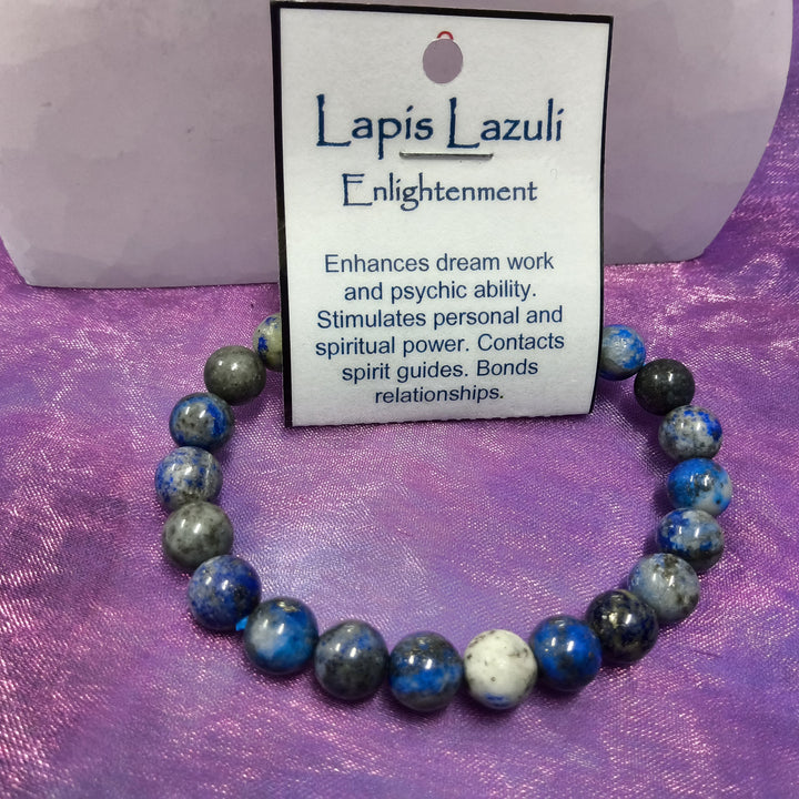 Bracelet Lapis Lazuli 8mm Beads | Carpe Diem with Remi