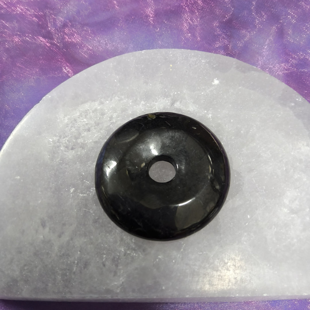 Donut Shungite Large 4 cm | Carpe Diem with Remi