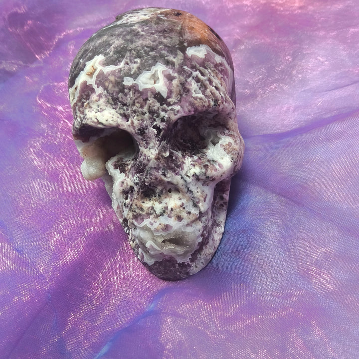Skull Purple Sphalerite Druzy | Carpe Diem with Remi