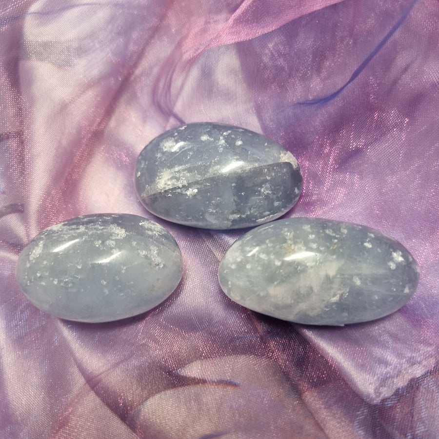 Celestite Tumble Large Polished | Carpe Diem with Remi