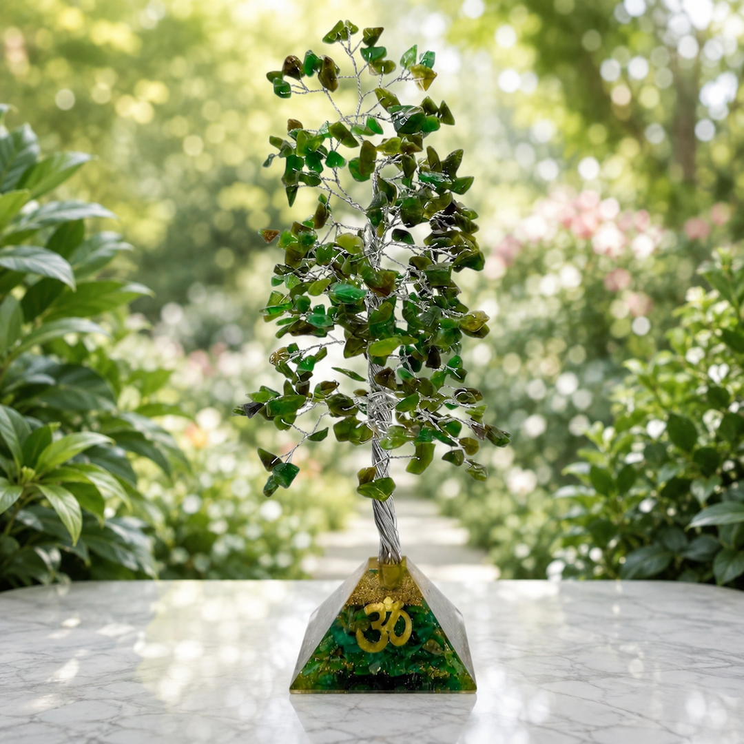 Crystal Tree Green Aventurine Orgonite 300 Chip