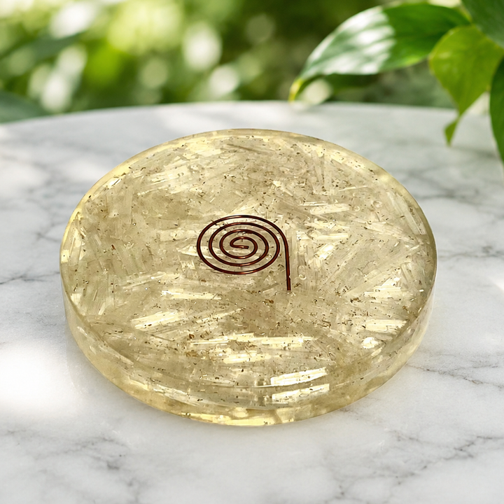 Charging Plate Orgonite Assorted 9.0 cm