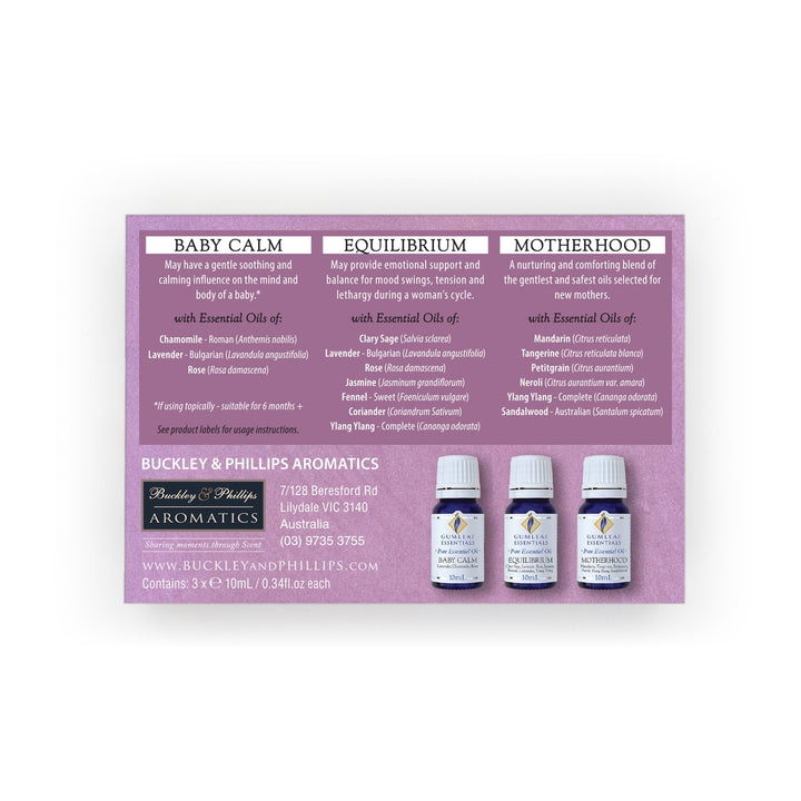 Mother Trio Essential Oil Box Set