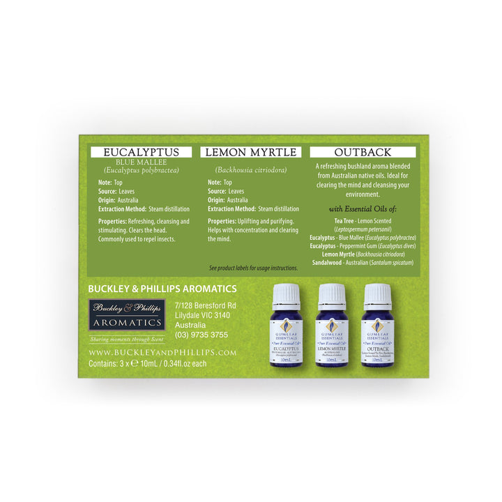 Native Trio Essential Oil Box Set