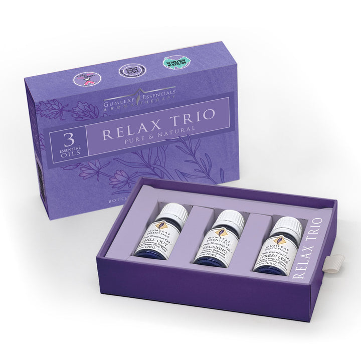 Relax Trio Essential Oil Box Set