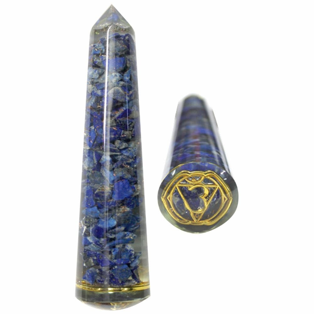 Massage Wand Third Eye Lapis 11.5 cm