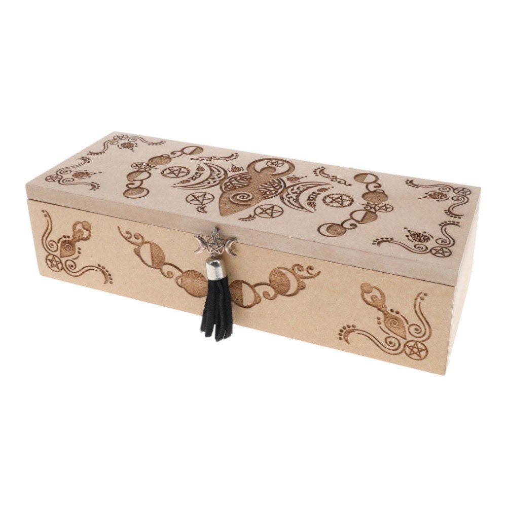Box Goddess Wooden 24 cm
