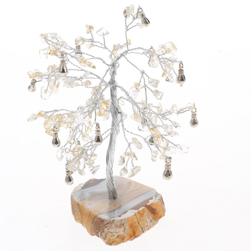 Wish Tree Citrine Money Attractor Agate Base