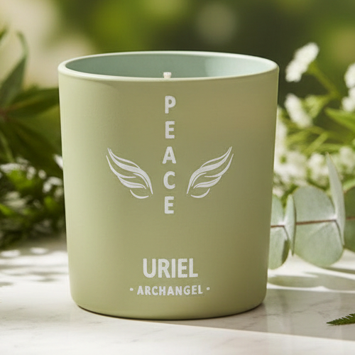 Candle Archangel Uriel Patchouli Peace 125g