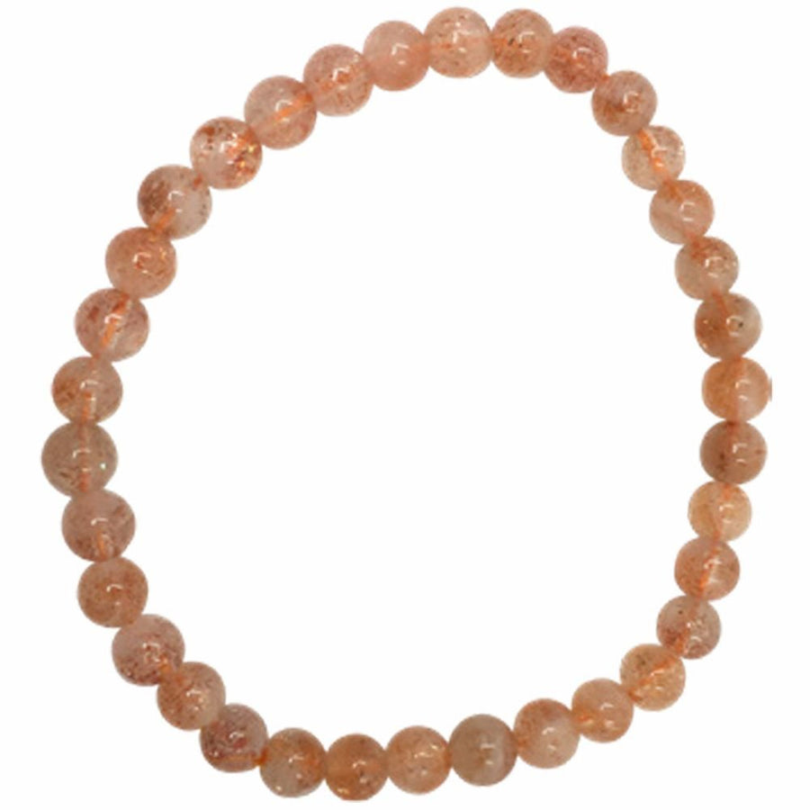 Bracelet Natural Dark Sunstone Beads 8 mm | Carpe Diem with Remi