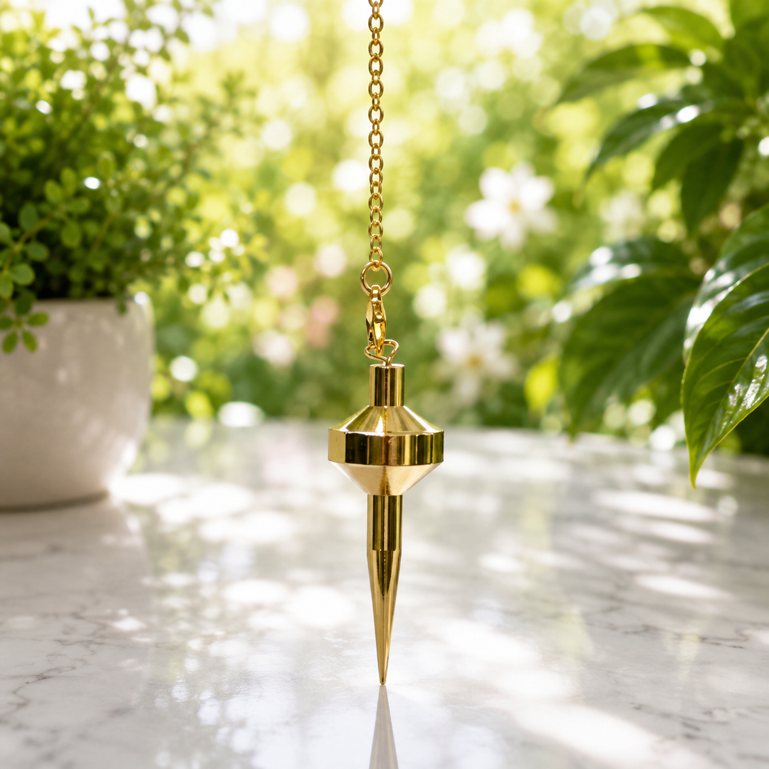 Pendulum Gold Vial
