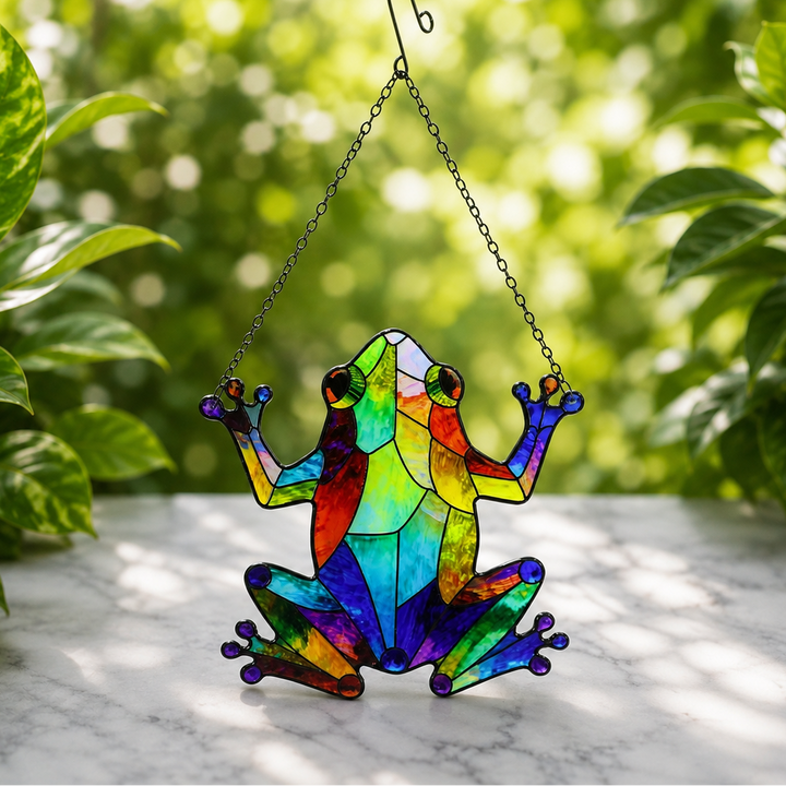 Wall Art Frog Mosaic 35 cm