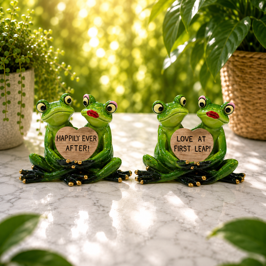 Frog Lovers Sitting