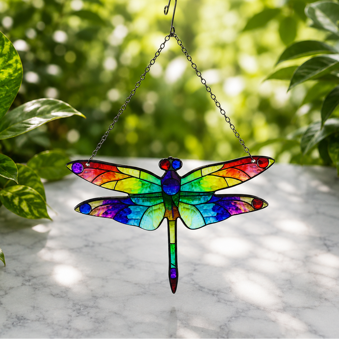 Wall Art Dragonfly Mosaic 38 cm