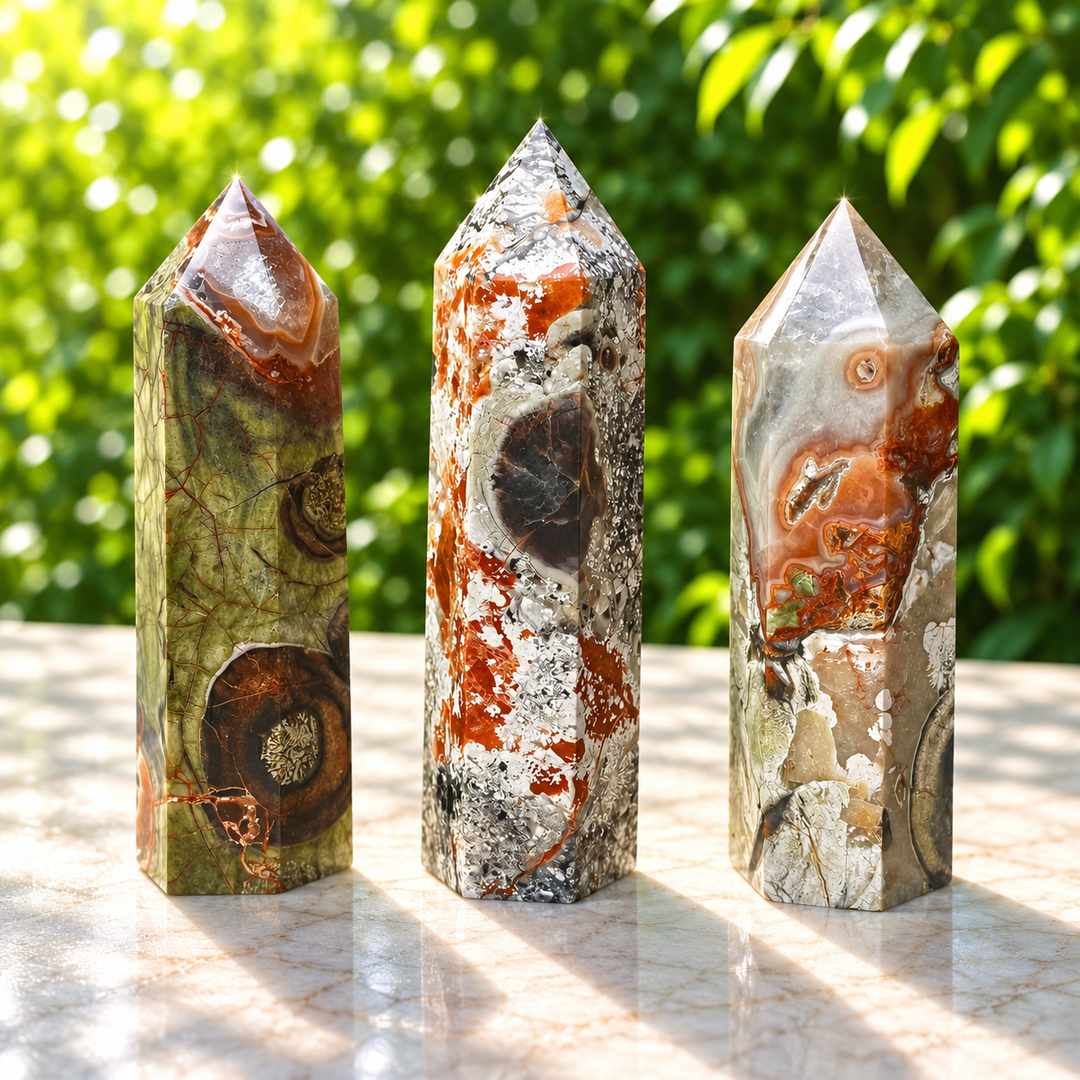 Point Money Agate Orbicular Ryolite | Carpe Diem With Remi