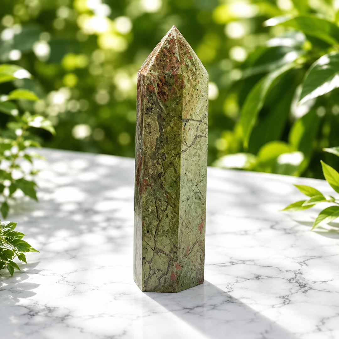 Tower Unakite Point 8.6 cm