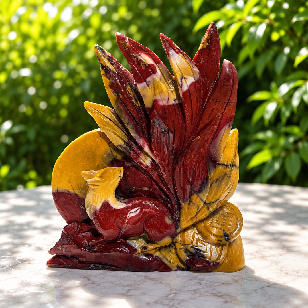 Nine Tail Fox Mookaite 15.4 cm | Carpe Diem With Remi