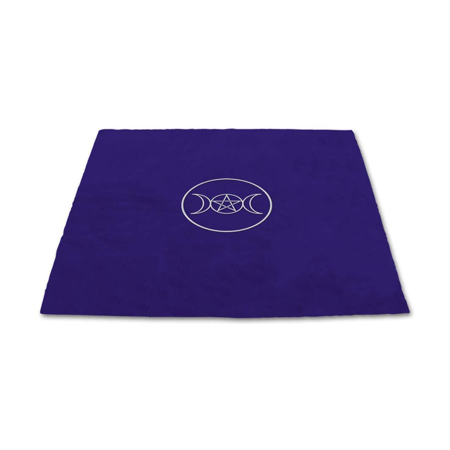 Tarot Cloth Pagan Circle Triple Moon | Carpe Diem with Remi
