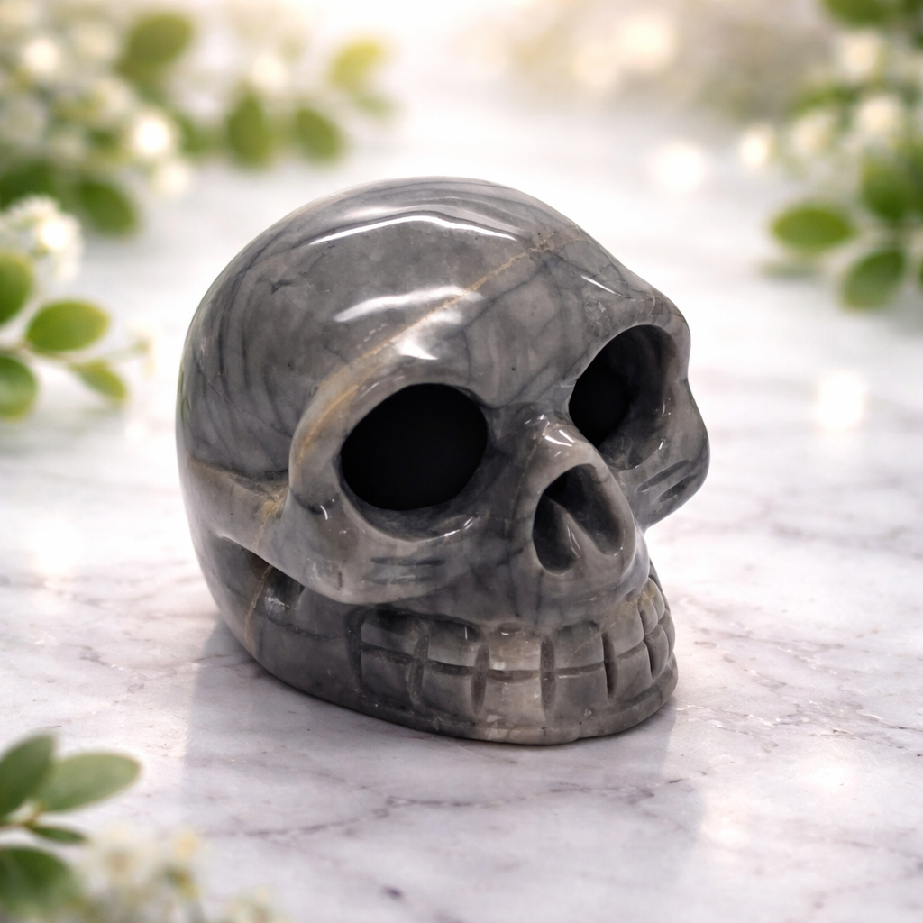 Skull Picasso Stone Hollow 4.0 cm