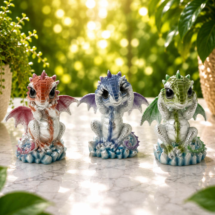 Dragon Set 3 Hear See Speak No Evil