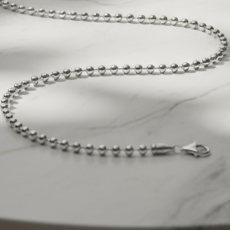 Chain Necklace Ball Chain 65 cm 4mm