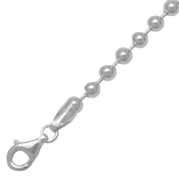 Chain Necklace Ball Chain 65 cm 4mm