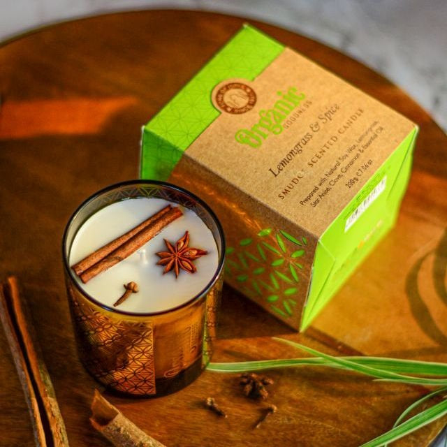 Candle Lemongrass and Spice Organic Goodness