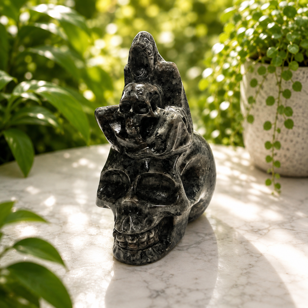 Skull Yooperlite 9.6 cm