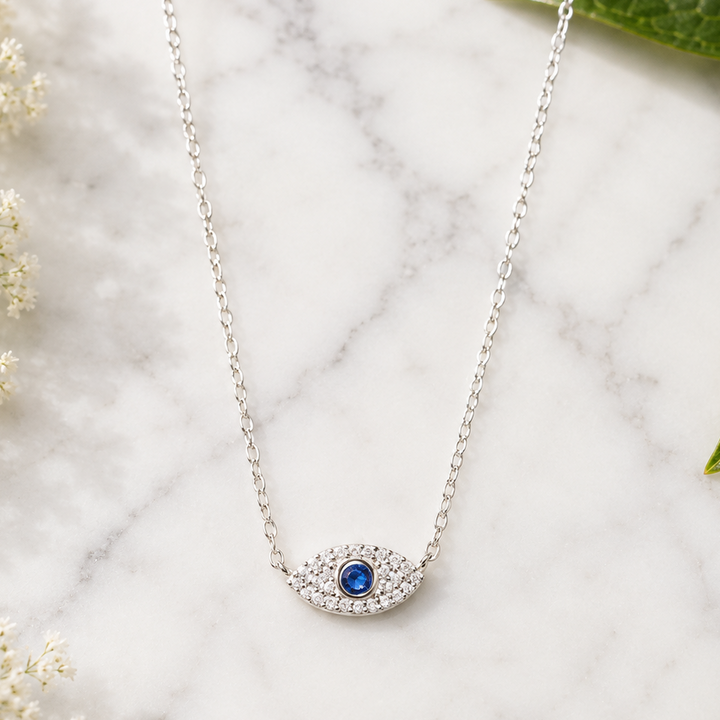 Necklace Evil Eye Silver