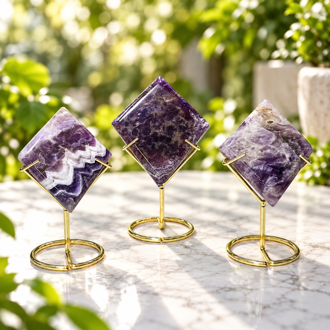 Diamond Dream Amethyst on Stand | Carpe Diem With Remi