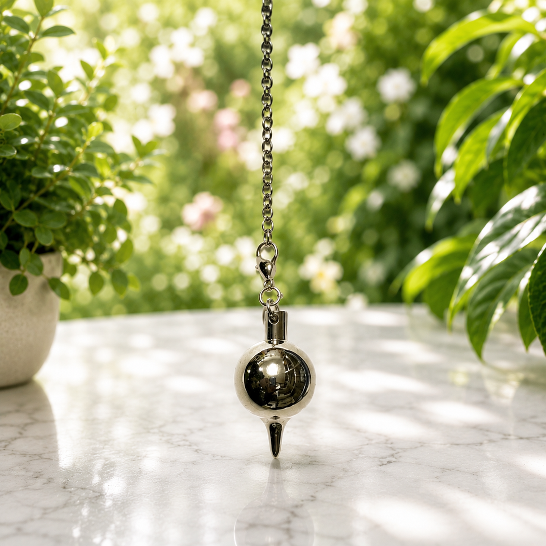 Pendulum Silver Sphere