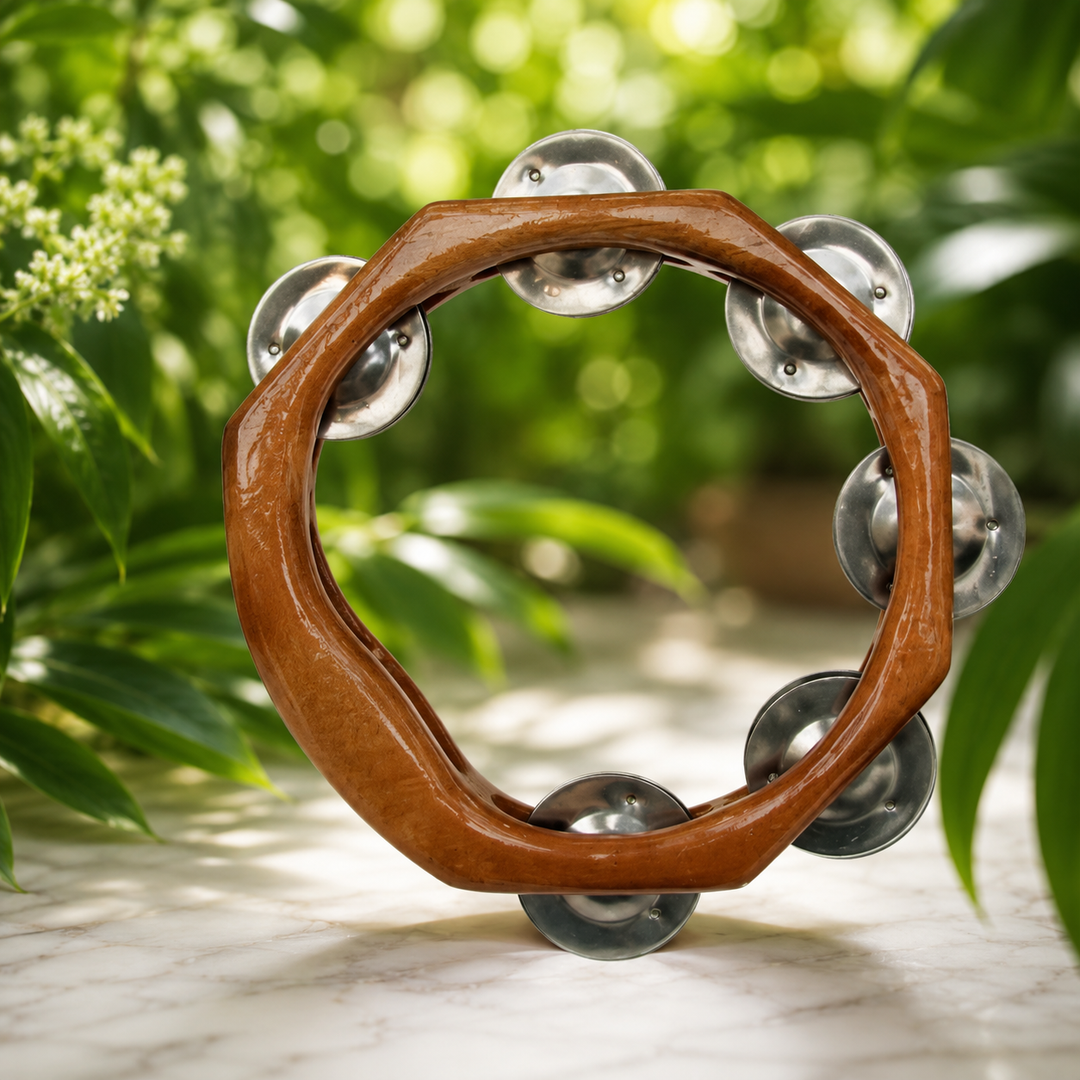 Tambourine Round Large - Instore Only